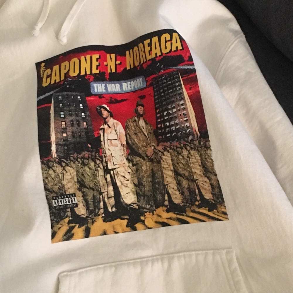 Supreme war report hoodie